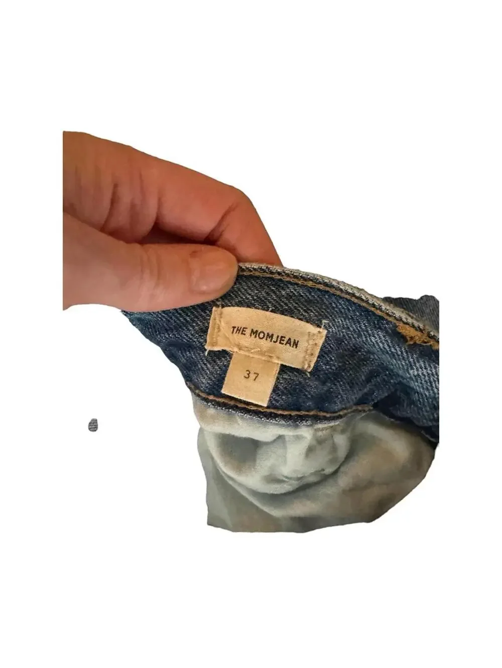 Madewell The Mom Straight Jeans NWT Size 37‎